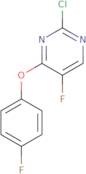 2-Chloro-5-fluoro-4-(4-fluorophenoxy)pyrimidine