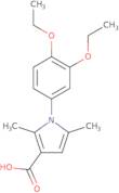 1-(3,4-Diethoxyphenyl)-2,5-dimethyl-1H-pyrrole-3-carboxylic acid