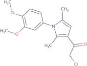 2-Chloro-1-[1-(3,4-dimethoxyphenyl)-2,5-dimethyl-1H-pyrrol-3-yl]ethanone