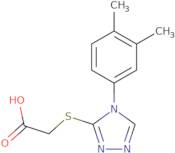 2-{[4-(3,4-Dimethylphenyl)-4H-1,2,4-triazol-3-yl]sulfanyl}acetic acid