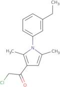 2-Chloro-1-[1-(3-ethylphenyl)-2,5-dimethyl-1H-pyrrol-3-yl]ethanone