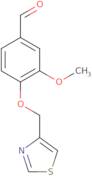 3-Methoxy-4-(1,3-thiazol-4-ylmethoxy)benzaldehyde