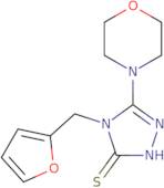 4-(Furan-2-ylmethyl)-5-(morpholin-4-yl)-4H-1,2,4-triazole-3-thiol