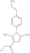 2-Chloro-1-[2,5-dimethyl-1-(4-propylphenyl)-1H-pyrrol-3-yl]ethanone