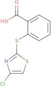 2-[(4-Chloro-1,3-thiazol-2-yl)sulfanyl]benzoic acid