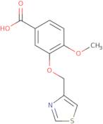 4-Methoxy-3-(1,3-thiazol-4-ylmethoxy)benzoic acid