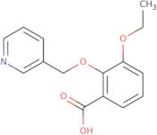 3-Ethoxy-2-(pyridin-3-ylmethoxy)benzoic acid