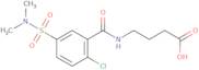 4-{[2-Chloro-5-(dimethylsulfamoyl)phenyl]formamido}butanoic acid