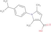 2,5-Dimethyl-1-[4-(propan-2-yl)phenyl]-1H-pyrrole-3-carboxylic acid