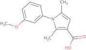 1-(3-Methoxyphenyl)-2,5-dimethyl-1H-pyrrole-3-carboxylic acid