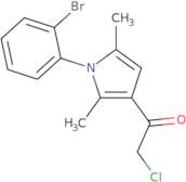 1-[1-(2-Bromophenyl)-2,5-dimethyl-1H-pyrrol-3-yl]-2-chloroethanone