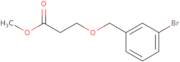 Methyl 3-[(3-bromophenyl)methoxy]propanoate