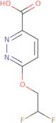 6-(2,2-Difluoroethoxy)pyridazine-3-carboxylic acid