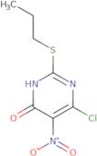 6-Chloro-5-nitro-2-(propylthio)-4(1H)-pyrimidinone