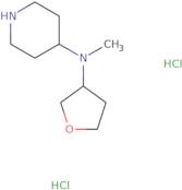 N-Methyl-N-[(3R)-oxolan-3-yl]piperidin-4-amine dihydrochloride