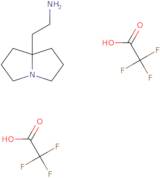 2-(Hexahydro-1H-pyrrolizin-7a-yl)ethan-1-amine ditrifluoroacete