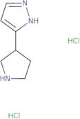 5-(Pyrrolidin-3-yl)-1H-pyrazole dihydrochloride