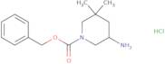 Benzyl (S)-5-amino-3,3-dimethylpiperidine-1-carboxylate hydrochloride