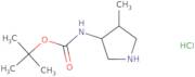 (3R,4S)-(4-Methyl-pyrrolidin-3-yl)-carbamic acid tert-butyl ester hydrochloride