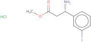 Methyl (3S)-3-amino-3-(3-iodophenyl)propanoate hydrochloride