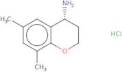 (4R)-6,8-Dimethyl-3,4-dihydro-2H-1-benzopyran-4-amine hydrochloride