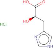 (2R)-2-Hydroxy-3-(1H-imidazol-4-yl)propanoic acid hydrochloride