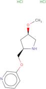 3-{[(2R,4R)-4-Methoxypyrrolidin-2-yl]methoxy}pyridine dihydrochloride