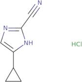 2-Cyano-4-cyclopropyl-1H-imidazole hydrochloride