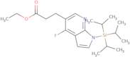 Ethyl 3-{4-fluoro-1-[tris(propan-2-yl)silyl]-1H-pyrrolo[2,3-b]pyridin-5-yl}propanoate