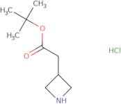 tert-Butyl 2-(azetidin-3-yl)acetate hydrochloride