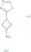 1-(1,3,4-Thiadiazol-2-yl)azetidin-3-amine dihydrochloride