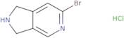 6-Bromo-1H,2H,3H-pyrrolo[3,4-c]pyridine hydrochloride
