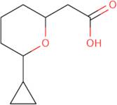 rac-2-[(2R,6S)-6-Cyclopropyloxan-2-yl]acetic acid