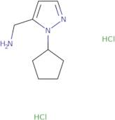 (1-Cyclopentyl-1H-pyrazol-5-yl)methanamine dihydrochloride