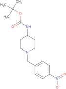 tert-Butyl 1-(4-nitrobenzyl)piperidin-4-ylcarbamate