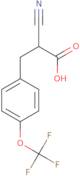 2-Cyano-3-[4-(trifluoromethoxy)phenyl]propionic acid