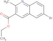 6-Bromo-2-methylquinoline-3-carboxylic acid ethyl ester