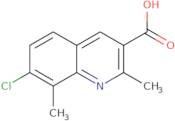 7-Chloro-2,8-dimethylquinoline-3-carboxylic acid