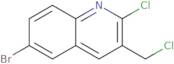 6-Bromo-2-chloro-3-chloromethylquinoline