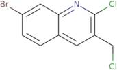 7-Bromo-2-chloro-3-(chloromethyl)quinoline