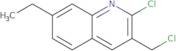 2-Chloro-3-(chloromethyl)-7-ethylquinoline