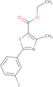 Ethyl 2-(3-fluorophenyl)-4-methylthiazole-5-carboxylate