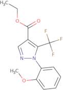 Ethyl 5-(trifluoromethyl)-1-(2-methoxyphenyl)-1H-pyrazole-4-carboxylate