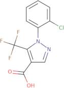 1-(2-chlorophenyl)-5-(trifluoromethyl)-1H-pyrazole-4-carboxylic acid