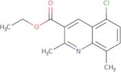 5-Chloro-2,8-dimethylquinoline-3-carboxylic acid ethyl ester