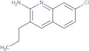 7-Chloro-3-propylquinolin-2-amine