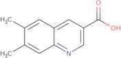 6,7-Dimethylquinoline-3-carboxylic acid