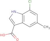 7-Chloro-5-methyl-1H-indole-3-carboxylic acid