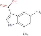 5,7-Dimethyl-1H-indole-3-carboxylic acid