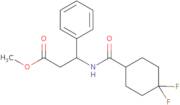 (S)-Methyl 3-(4,4-difluorocyclohexanecarboxamido)-3-phenylpropanoate